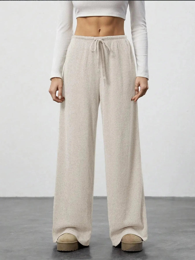 ZEYA - Samantha Wide Leg Knit Pants