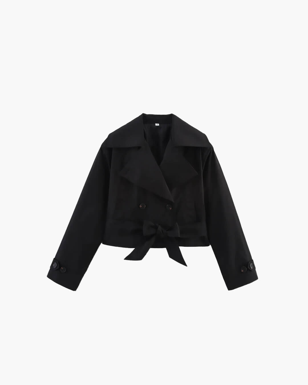ZEYA - Sara Cropped Trench Coat