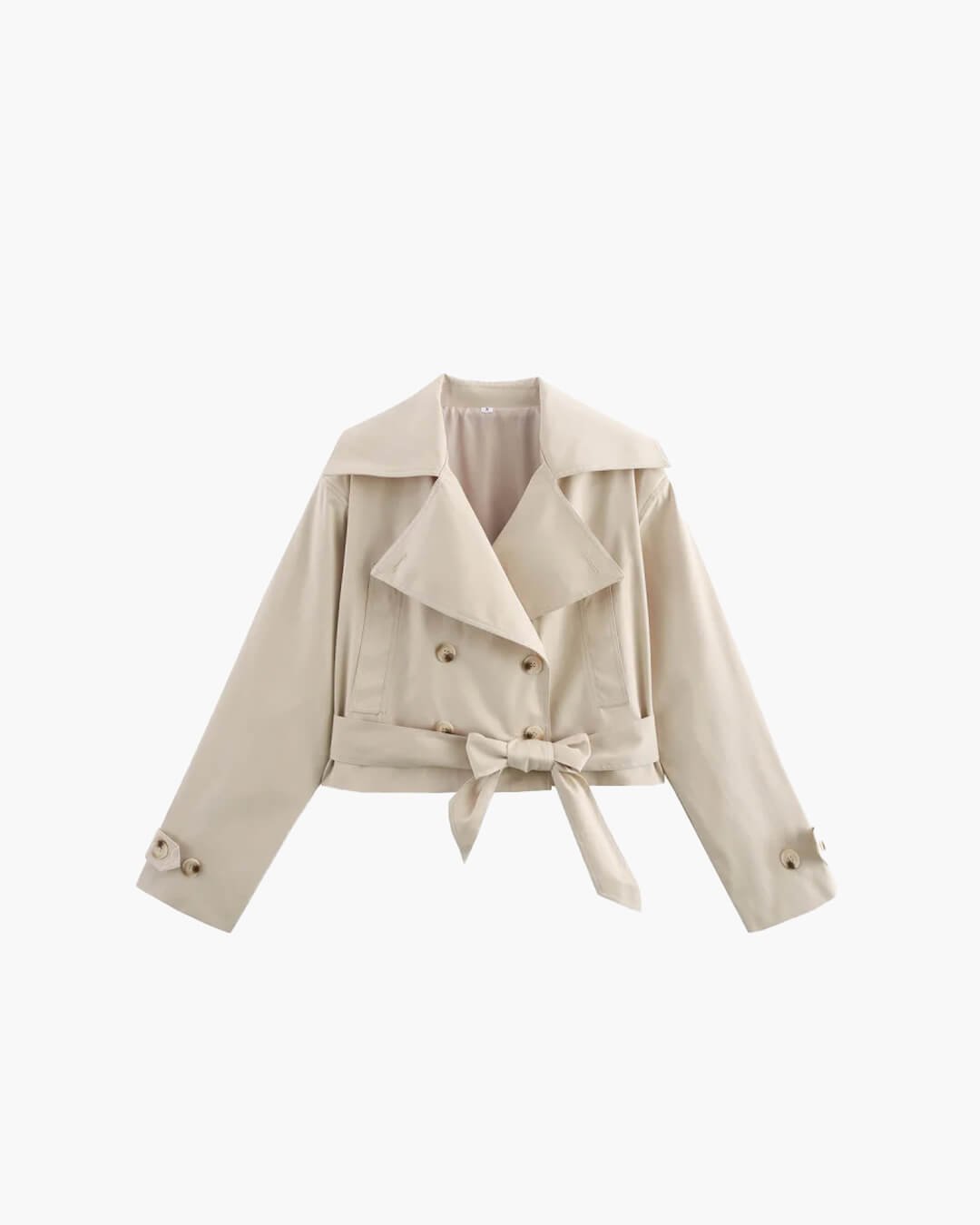 ZEYA - Sara Cropped Trench Coat
