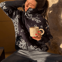 Sarah Cardigan in Maglia con Collo Alto