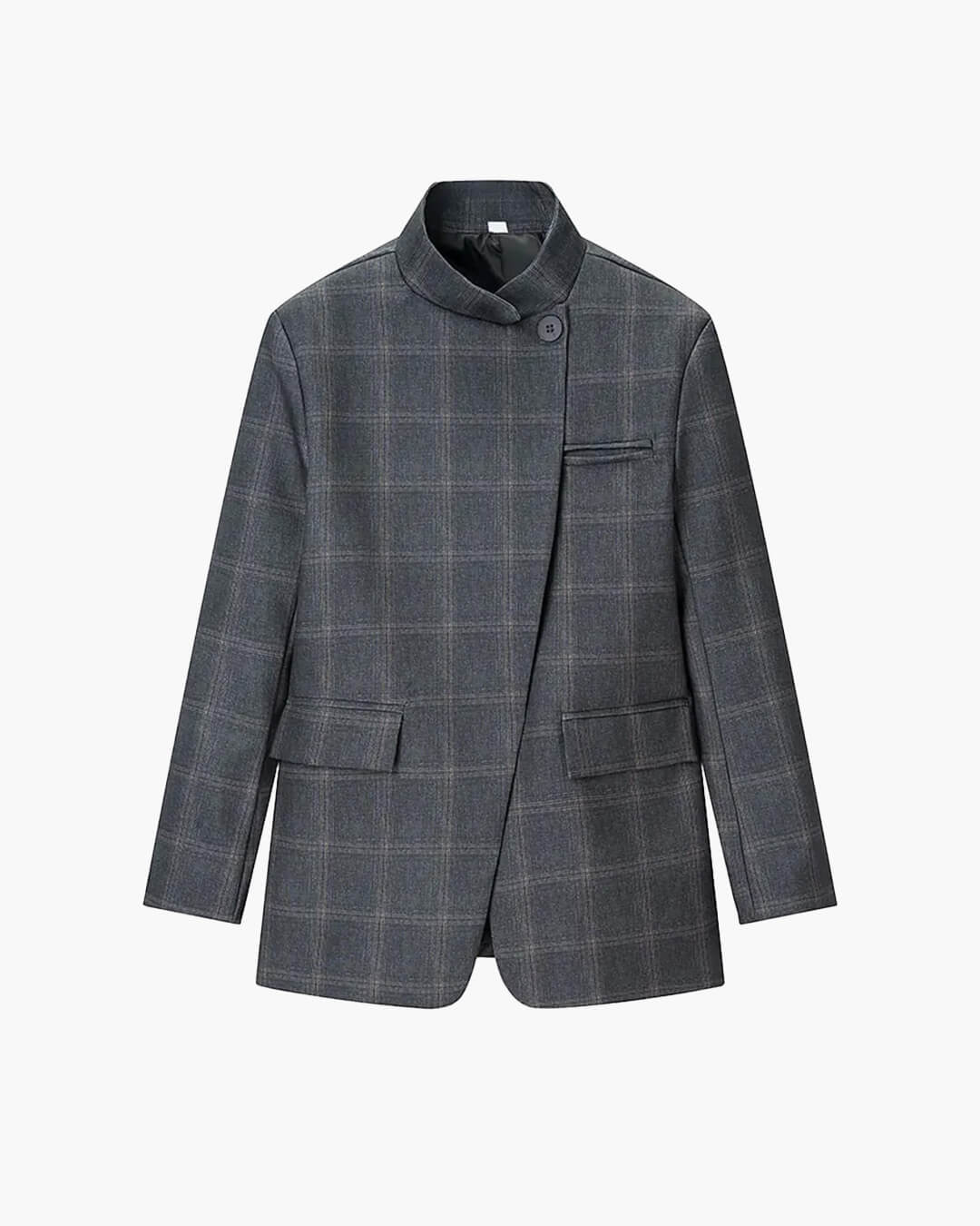 ZEYA - Selene Plaid Blazer Jacket