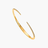 Bracciale a polsino con pietra preziosa Serenity
