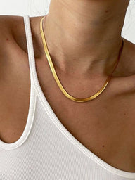 Collier Sleek à chaîne plate