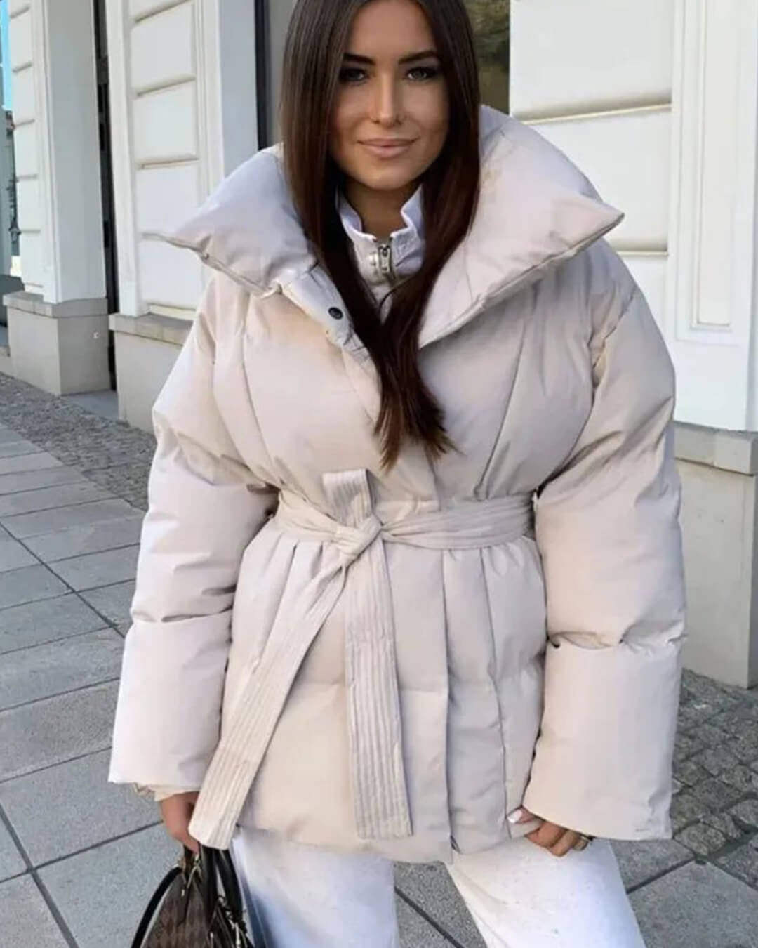 ZEYA - Sofie Stand - Up Collar Puffer Jacket