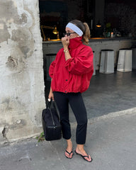 Claudia giacca collo alto