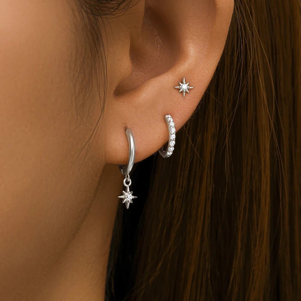 ZEYA - Stellar Sparkling Piercing Set