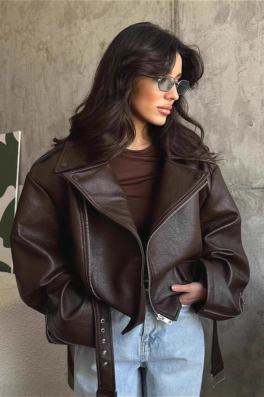 ZEYA - Stellina Vegan Leather Jacket