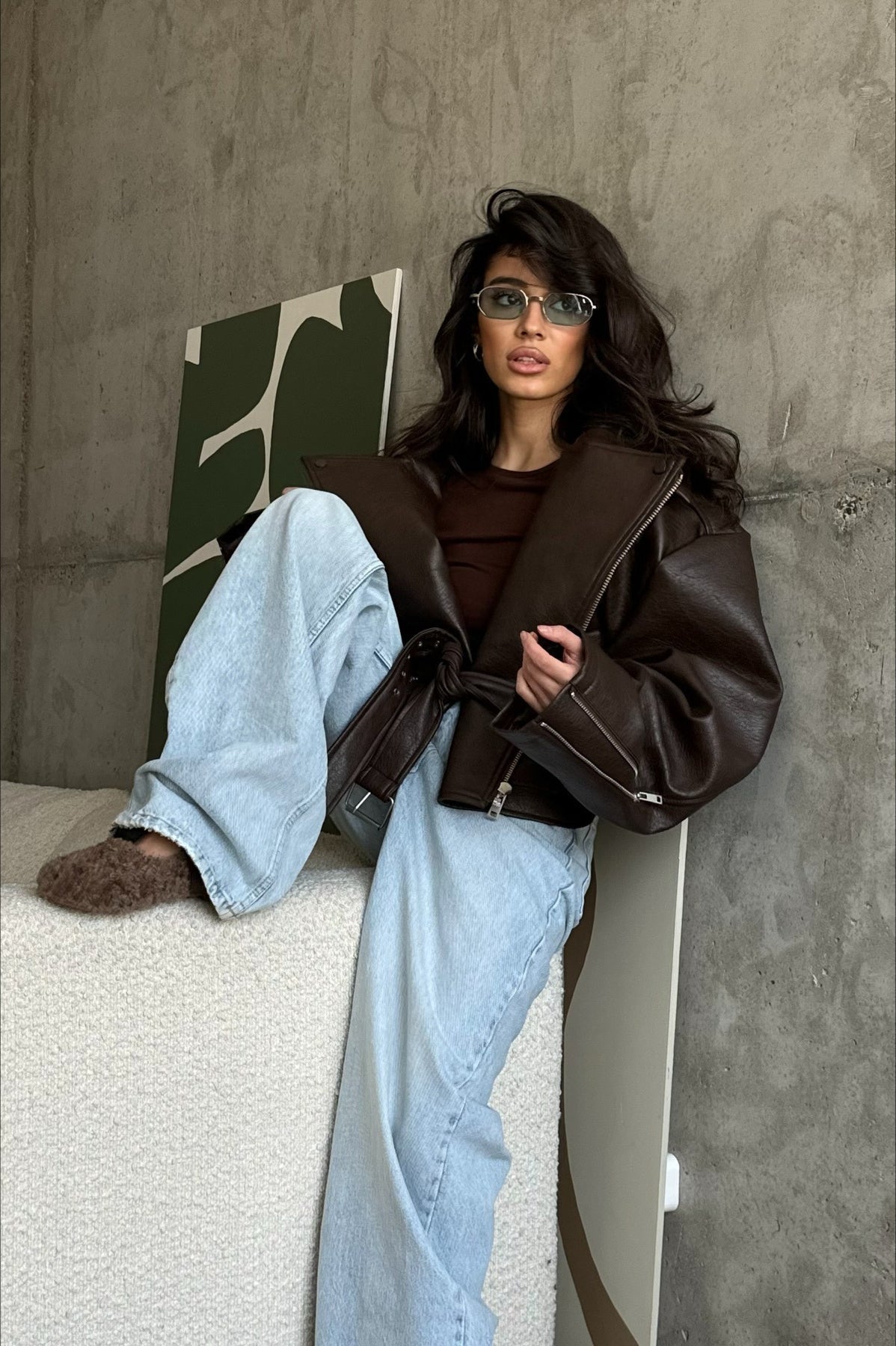 ZEYA - Stellina Vegan Leather Jacket