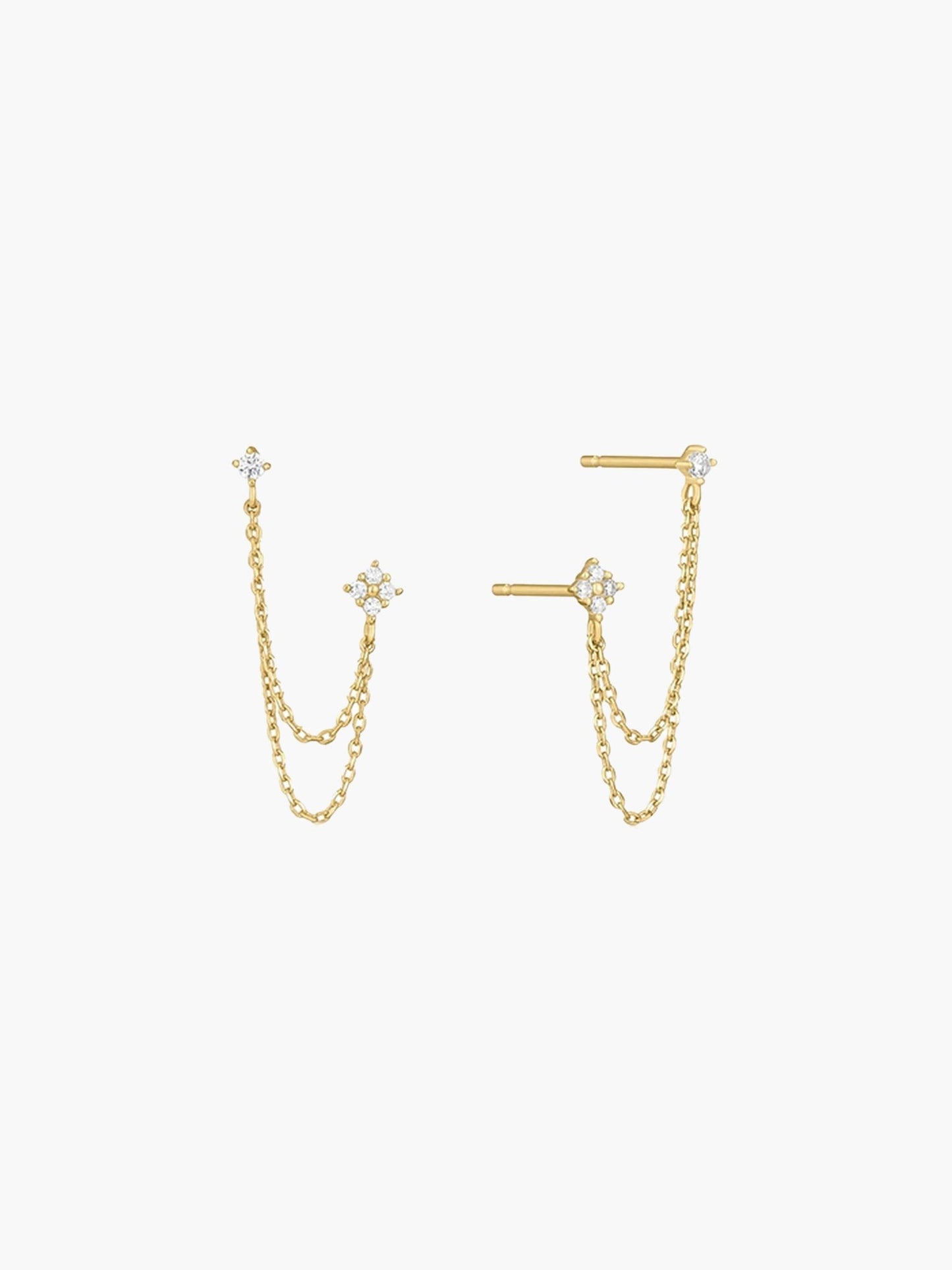 ZEYA - Suzane Chain Earrings