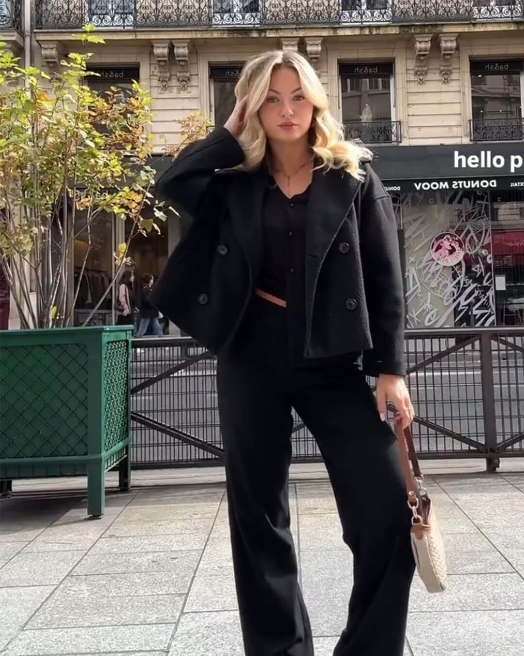 ZEYA - Suzy Short Double - Breasted Coat