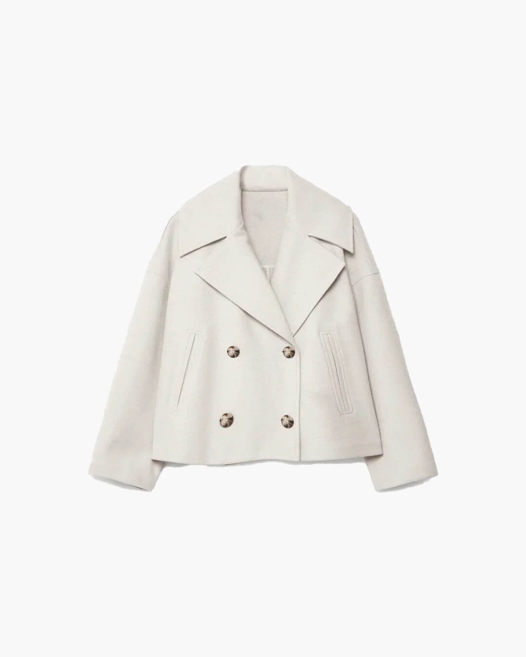 ZEYA - Suzy Short Double - Breasted Coat