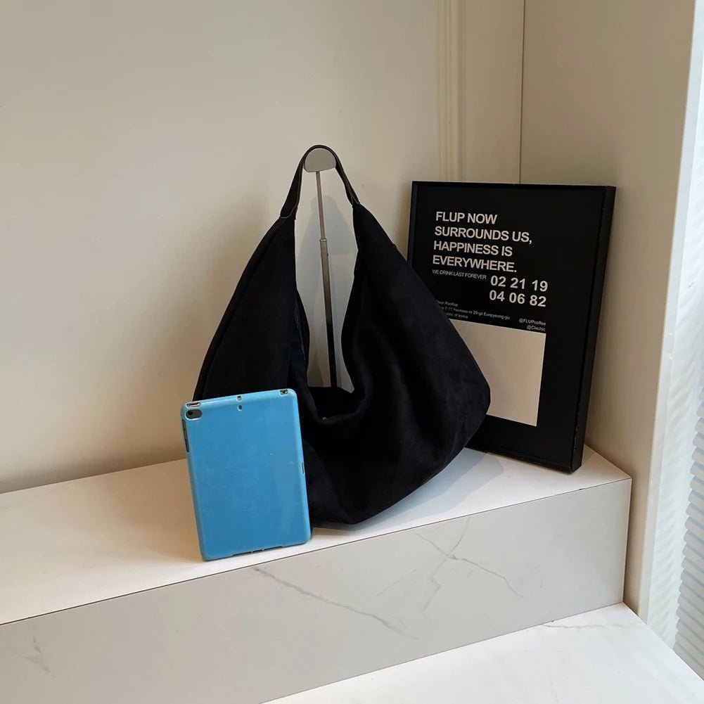 ZEYA - Sylvie Suede Hobo Handbag