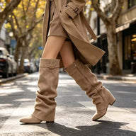 Bottes hautes à bout pointu Teresa Slouchy