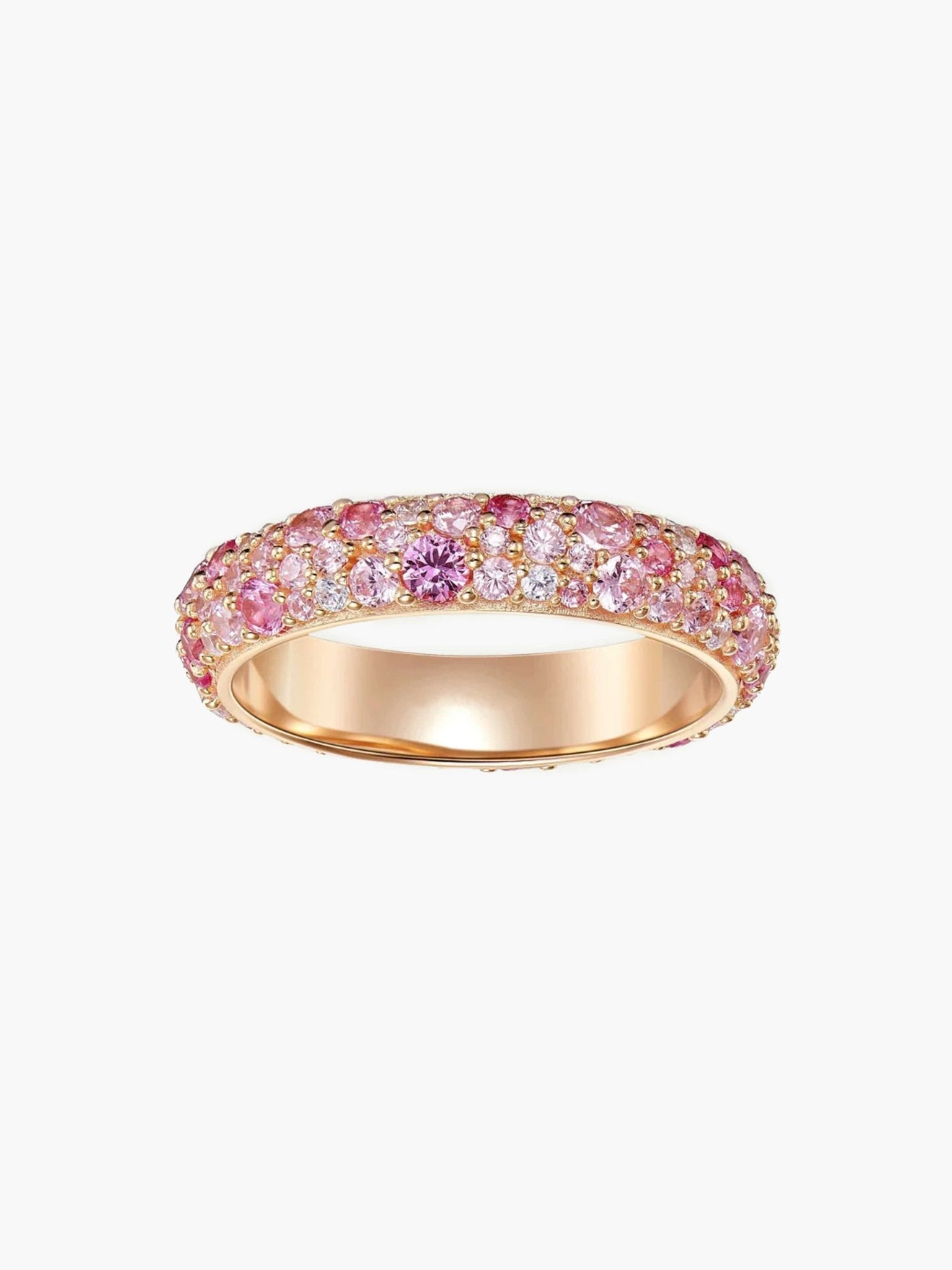 ZEYA - Valentina Gradient Rhinstone Band Ring