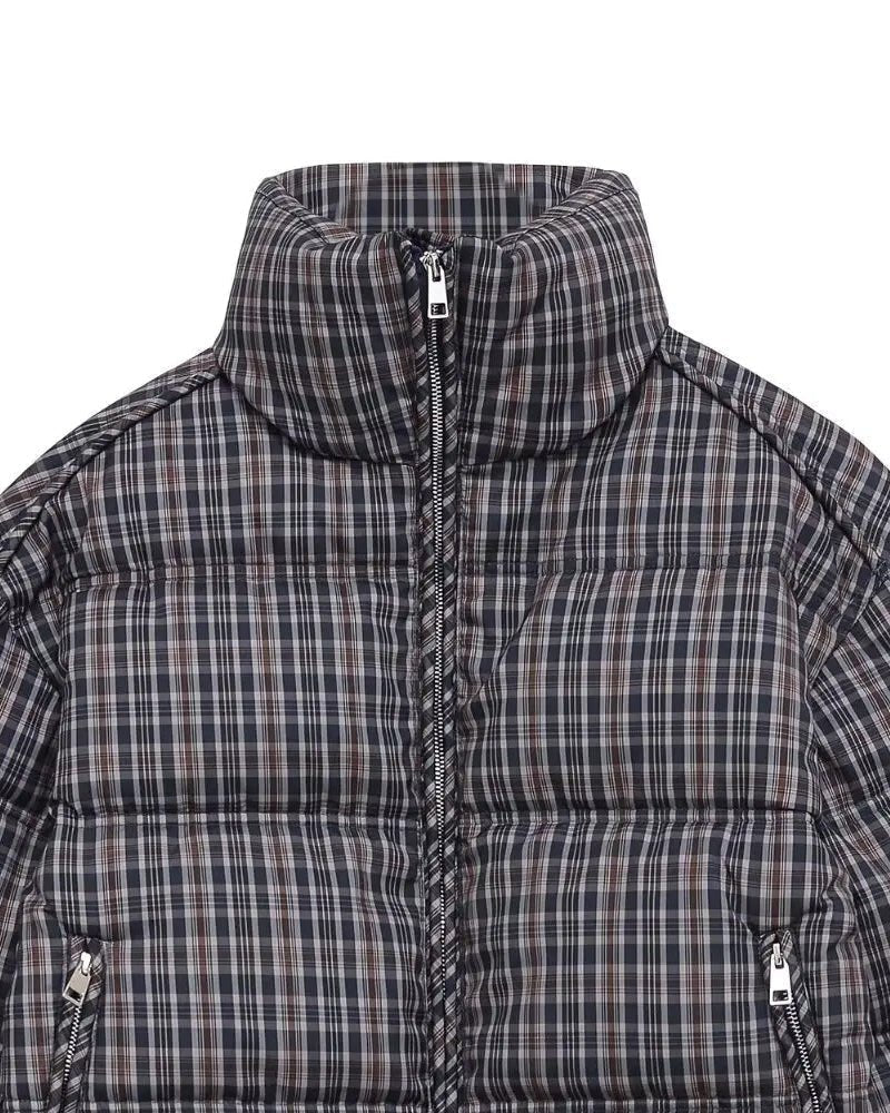 ZEYA - Valerie Plaid Puffer Jacket