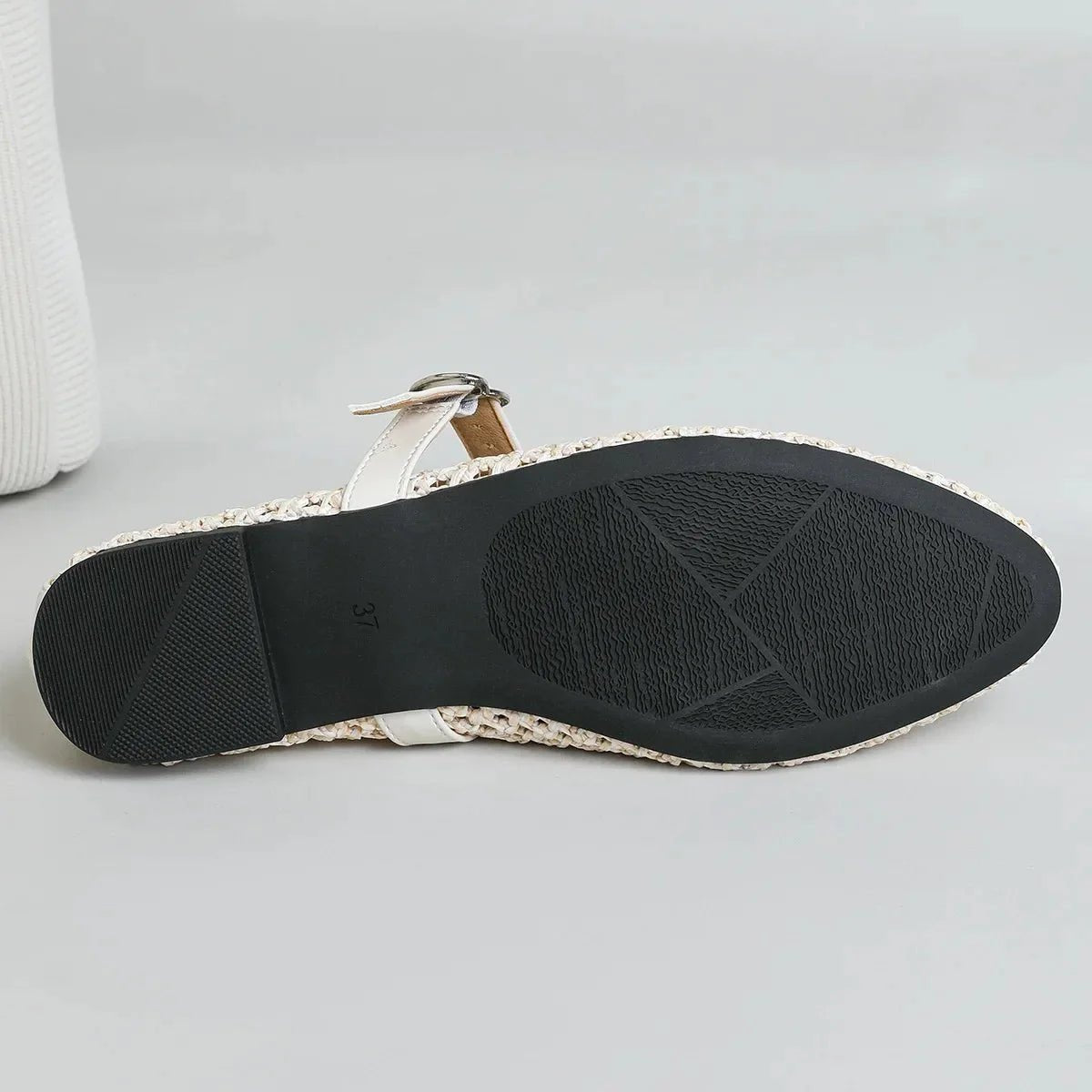 ZEYA - Veda Hollow Weave Mary Jane Flats