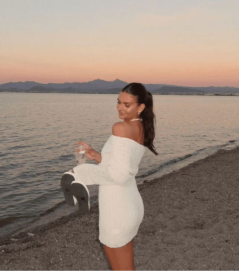 ZEYA - Zaria Off-Shoulder Bodycon Mini Dress
