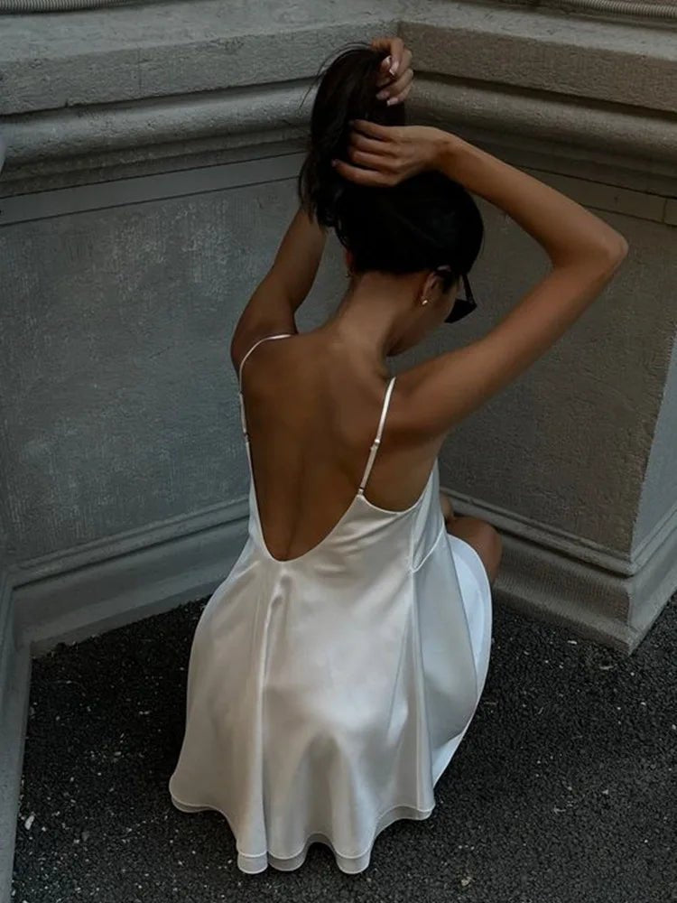 ZEYA - Zinnia Satin Mini Cami Dress